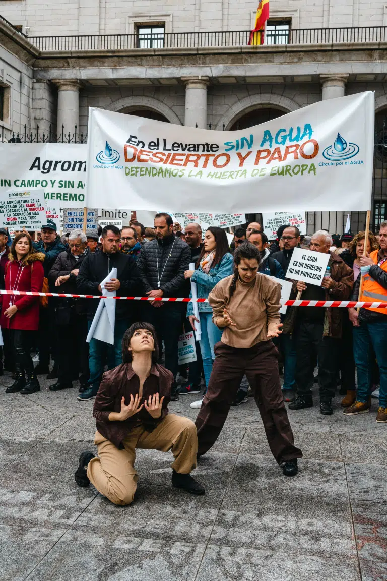 Realidades que, sin agua, desaparecerán 5 Tasvase Tajo Segura Manifestación Performance BIA3 Consultores